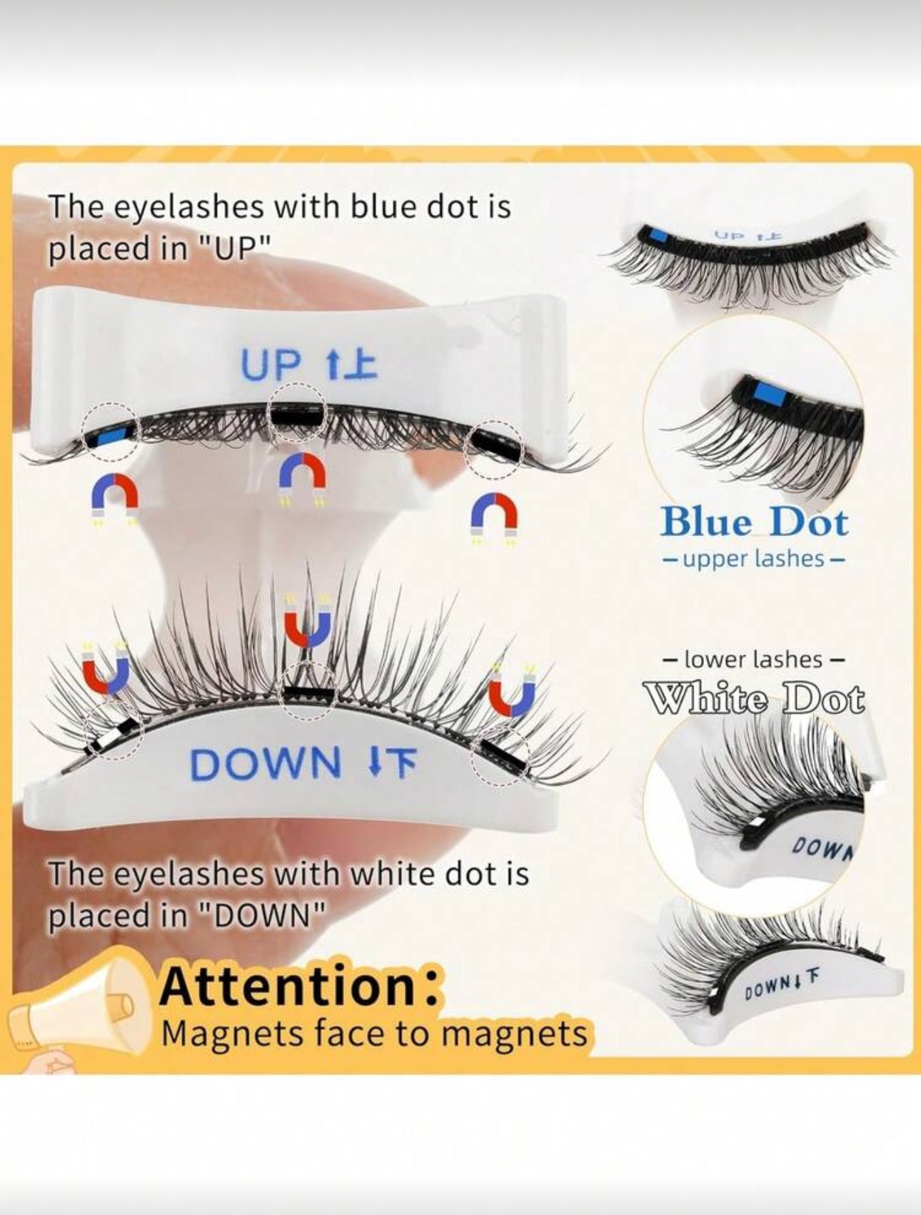 MIRA-MAGNETIC LASHES