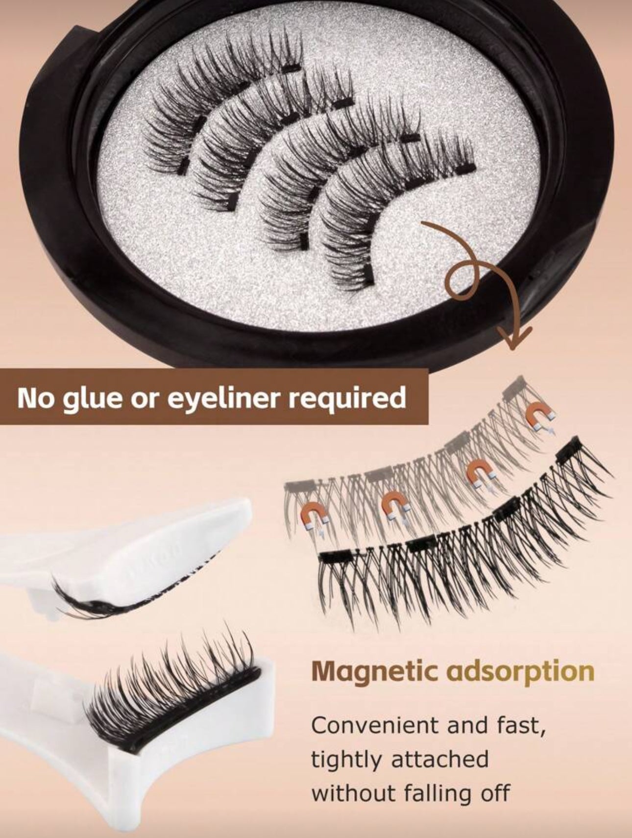 SARA - MAGNETIC LASHES
