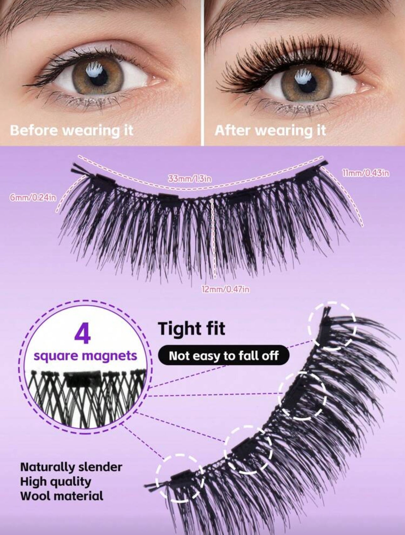 SHATHA - MAGNETIC LASHES