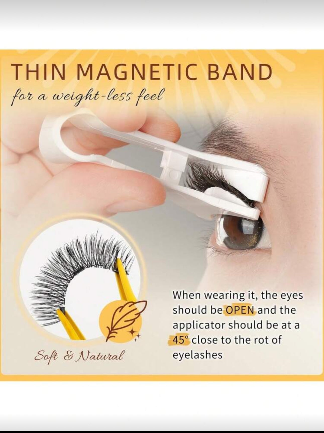 MIRA-MAGNETIC LASHES